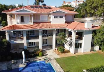 Casa em condomínio fechado com 5 quartos à venda na engenheiro josé francisco bento homem de mello, 1155, jardim madalena, campinas, 1200 m2 por r$ 7.000.000