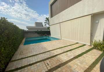 Casa em condomínio fechado com 3 quartos à venda na avenida carlos diaulas serpa, 100, loteamento parque dos alecrins, campinas, 325 m2 por r$ 2.878.000