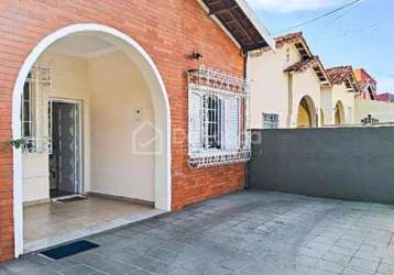 Casa com 3 quartos à venda na rua doutor barbosa de barros, 468, botafogo, campinas, 151 m2 por r$ 530.000