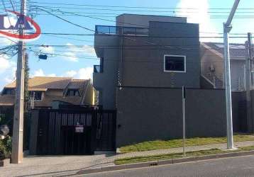 Sobrado em condomínio fechado com 3 suítes à venda, 271 m² por r$ 1.490.000 - são lourenço - curitiba/pr