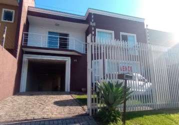 Sobrado com 4 dormitórios à venda, 200 m² por r$ 750.000,00 - santa cândida - curitiba/pr