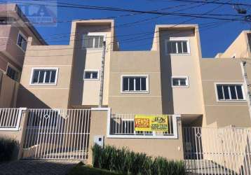 Sobrado com 3 dormitórios à venda, 138 m² por r$ 760.000,00 - são lourenço - curitiba/pr