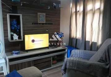 Apartamento com 1 quarto à venda na rua camaquã, braz de pina, rio de janeiro, 27 m2 por r$ 75.000