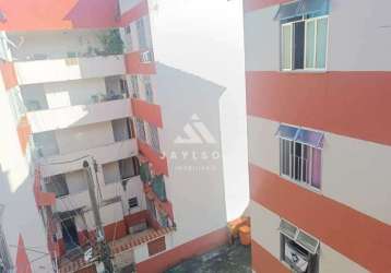 Apartamento com 2 quartos à venda na rua carbonita, braz de pina, rio de janeiro, 45 m2 por r$ 70.000