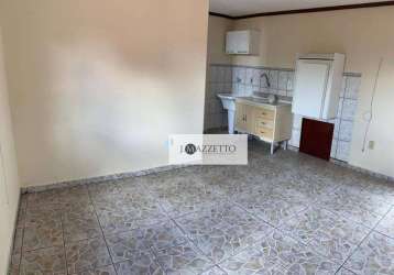 Casa com 1 dormitório para alugar, 30 m² por r$ 950,00/mês - vila avaí - indaiatuba/sp