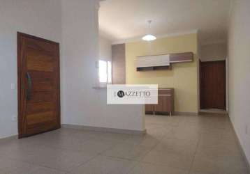 Casa com 3 dormitórios para alugar, 105 m² por r$ 4.581/mês - jardim vista verde - indaiatuba/sp