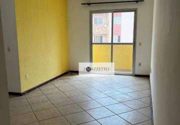 Apartamento com 3 dormitórios para alugar, 88 m² por r$ 2.969,62/mês - jardim pompéia - indaiatuba/sp