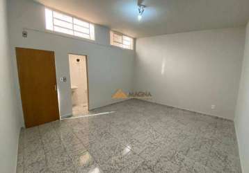 Sala para alugar, 49 m² por r$ 1.300,00/mês - jardim sumaré - ribeirão preto/sp