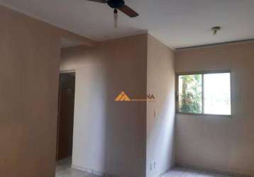 Apartamento com 2 dormitórios à venda, 48 m² por r$ 120.000 - ipiranga - ribeirão preto/sp