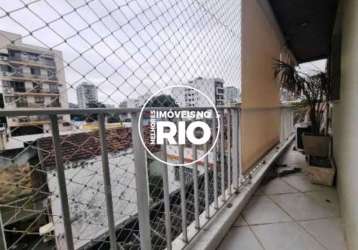 Apartamento com 2 quartos à venda na rua botucatu, --, grajaú, rio de janeiro, 75 m2 por r$ 400.000