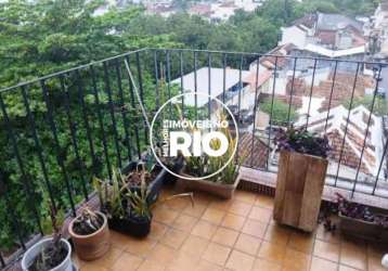 Apartamento com 2 quartos à venda na rua dona amélia, --, andaraí, rio de janeiro, 64 m2 por r$ 350.000