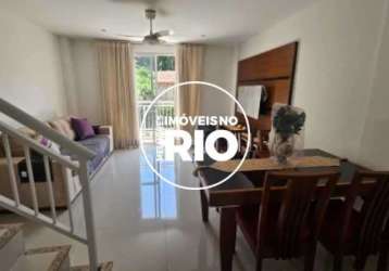 Casa em condomínio fechado com 2 quartos à venda na rua são miguel, --, tijuca, rio de janeiro, 121 m2 por r$ 630.000