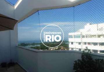 Cobertura com 2 quartos à venda na rua marlo da costa e souza, --, barra da tijuca, rio de janeiro, 130 m2 por r$ 1.000.000