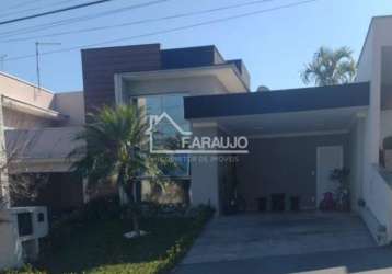 Casa alto padrão à venda com 3 dormitorios, 1 suíte, no condomínio villagio milano, sorocaba - sp