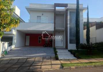 Casa sobrado  à venda com 3 suítes/closet no condomínio mont blanc, sorocaba-sp