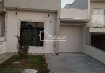 Casa nova à venda no condomínio villagio ipanema 1, sorocaba-sp