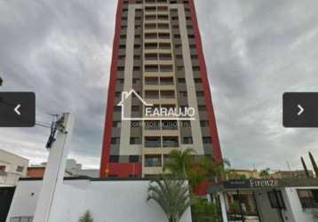 Apartamento à venda com 3 dormitórios, sendo 2 suites no edificio firenze, centro, sorocaba-sp