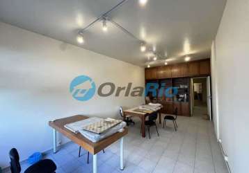 Sala comercial com 3 salas à venda na avenida princesa isabel, copacabana, rio de janeiro, 50 m2 por r$ 347.000