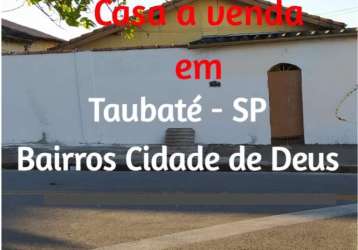 Casa para venda em taubaté, jardim bela vista, 2 dormitórios, 2 banheiros, 1 vaga