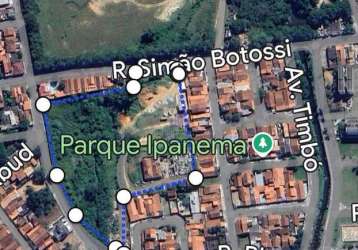 Terreno à venda em taubaté-sp: 14.400m² no jardim santa catarina - oportunidade imperdível!