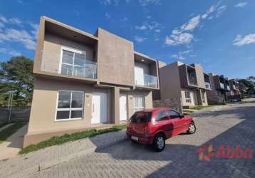 Casa nova, 2 dormitórios com 2 suítes  em condominio fechado - ca1397