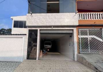 Lindo sobrado à venda, com 4 vagas de garagem e 3 dormitórios, na região davila nova bonsucesso, gu