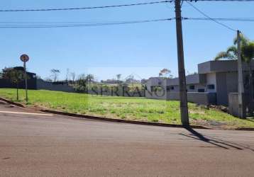 Terreno em condomínio de luxo em limeira-sp, bairro residencial florisa  837,51 m² de área