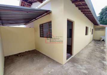 Casa com 1 quarto para alugar no residencial terra nova, campinas , 59 m2 por r$ 1.500