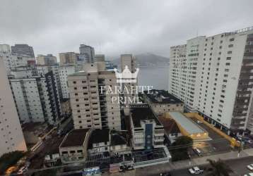 Apartamento são vicente   3 dormitórios + dependência 1 vaga      vista mar