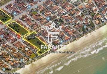 Venda - 3 terrenos - praia grande - solemar  - total 9.312 metros