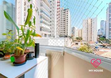 Apartamento com 2quartos à venda em chácara santo antônio (zona sul) - sp