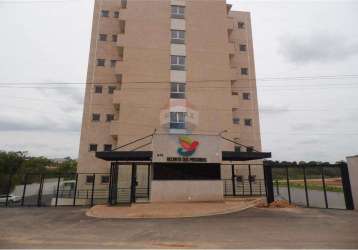 Apartamento 59m² para locação por r$ 1.600 mil/mês incluso condomínio e iptu - cond. recanto dos pássaros - itapira/sp