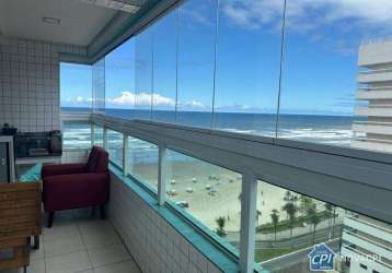 Apartamento em praia grande 2 quartos com vista mar