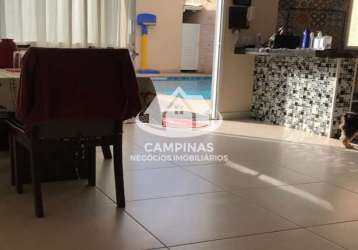 Casa com 3 quartos à venda no residencial parque da fazenda, campinas , 240 m2 por r$ 880.000