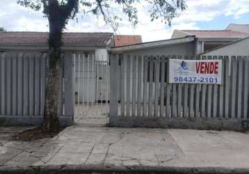 Casa para venda em curitiba, capão da imbuia, 2 dormitórios, 1 banheiro, 1 vaga