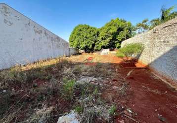 Terreno a venda no bairro jardim olimpico - ótima localização