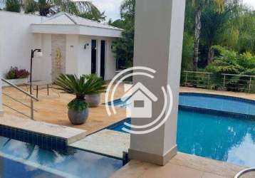 Casa com 5 dormitórios à venda, 1000 m² por r$ 3.990.000,00 - condomínio colinas de piracicaba - piracicaba/sp