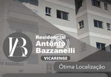 Apartamento com 2 dormitórios à venda, 54 m² por r$ 270.000,00 - campo limpo - americana/sp