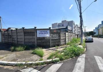 Terreno à venda com 0 m², em jardim pauliceia, campinas