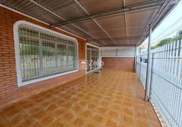 Casa à venda com 145 m², 3 quartos 3 vagas em jardim bela vista, campinas