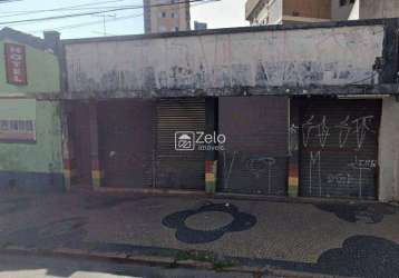 Salão para aluguel com 218,32 m², em centro, campinas