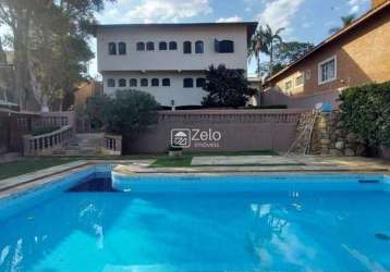 Casa para aluguel com 577,5 m², 4 quartos 6 vagas em parque taquaral, campinas