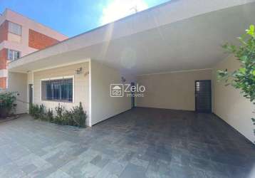 Casa à venda com 185 m², 3 quartos 4 vagas em jardim magnólia, campinas