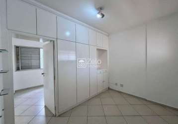 Apartamento para aluguel com 31,1 m², 1 quarto em vila itapura, campinas