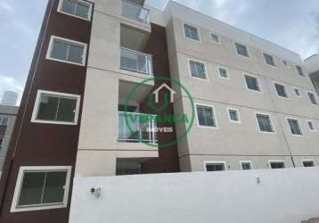 Apartamento com 2 quartos à venda na rua cassiano ricardo, 719, vargem grande, pinhais por r$ 245.000