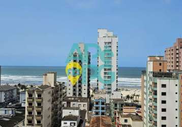 Apartamento com 2 dormitórios à venda, 100 m² por r$ 435.000,00 - guilhermina - praia grande/sp