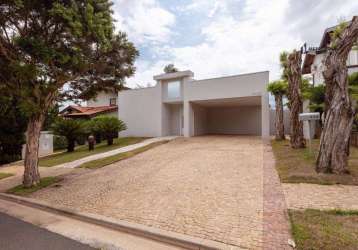 Casa com 4 dormitórios à venda, 300 m² por r$ 2.790.000,00 - alphaville - campinas/sp