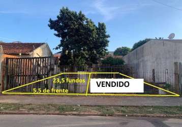 Terreno à venda, 129 m² por r$ 90.000,00 - parque viaduto - bauru/sp