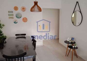 Apartamento com 2 quartos à venda na rua francisco rebolo, balneário cidade atlântica, guarujá, 80 m2 por r$ 375.000