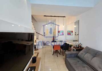 Loft com 2 quartos à venda na rua josé caballero, gonzaga, santos, 69 m2 por r$ 800.000